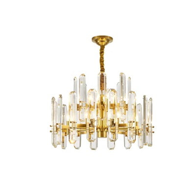 Chandelier GROTAGE by Rodesigne — brass designer chandelier, custom lighting by RODESIGNE
