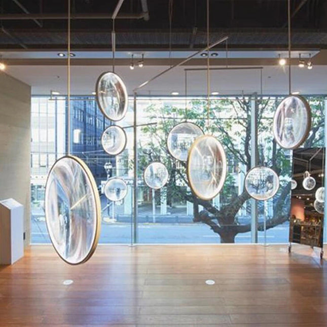 LUPPE by Rodesigne pendant lamp — glass modern pendant light, custom designer lighting by RODESIGNE