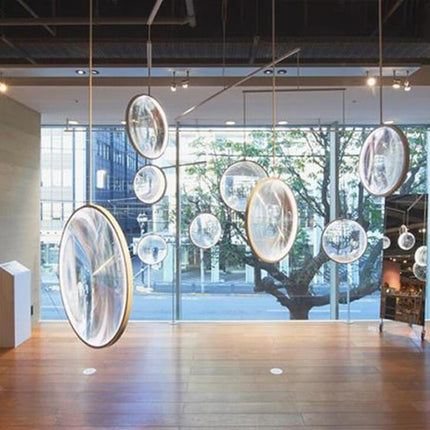 LUPPE by Rodesigne pendant lamp — glass modern pendant light, custom designer lighting by RODESIGNE