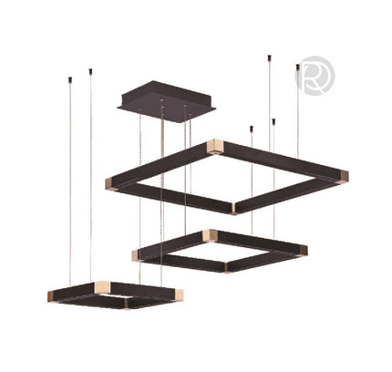 Chandelier QUADRU by Rodesigne — designer chandelier, custom lighting by RODESIGNE