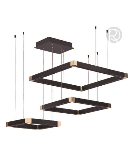 Chandelier QUADRU by Rodesigne — designer chandelier, custom lighting by RODESIGNE