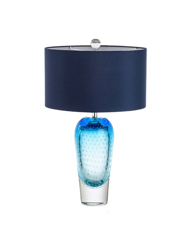 Table lamp PONCHO by Rodesigne — glass designer table lamp by RODESIGNE