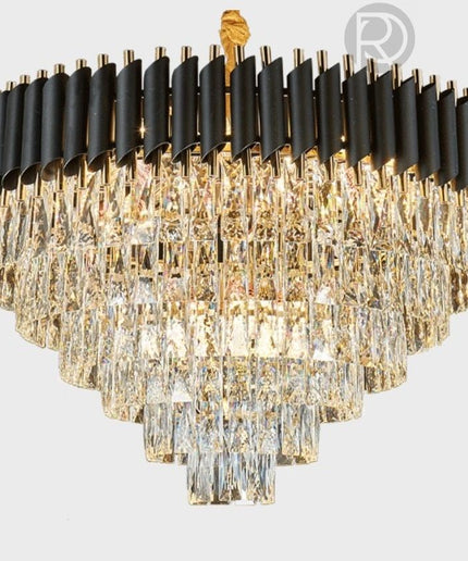 GEMAK chandelier by Rodesigne — glass designer chandelier, custom lighting by RODESIGNE