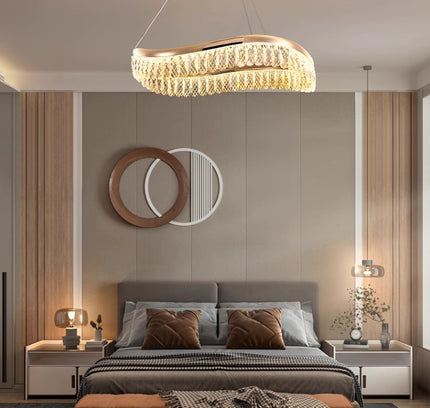 Chandelier OPPIA by Rodesigne — brass designer chandelier, custom lighting by RODESIGNE