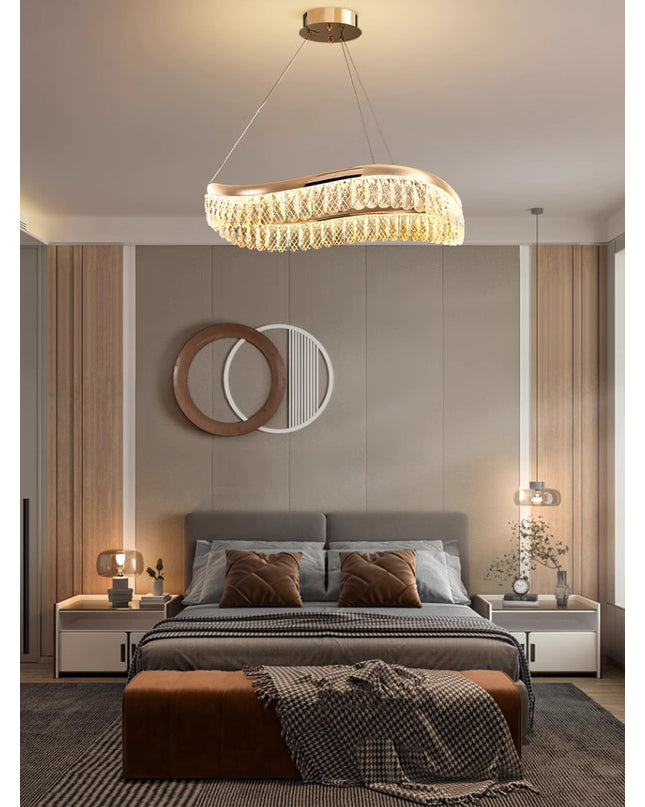 Chandelier OPPIA by Rodesigne — brass designer chandelier, custom lighting by RODESIGNE