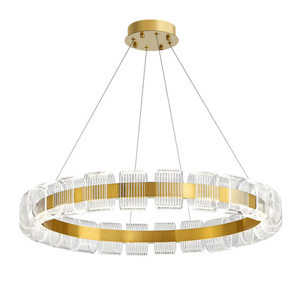 Chandelier KOTCH by Rodesigne — brass designer chandelier, custom lighting by RODESIGNE