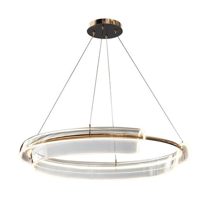 Chandelier FLUG by Rodesigne — brass designer chandelier, custom lighting by RODESIGNE