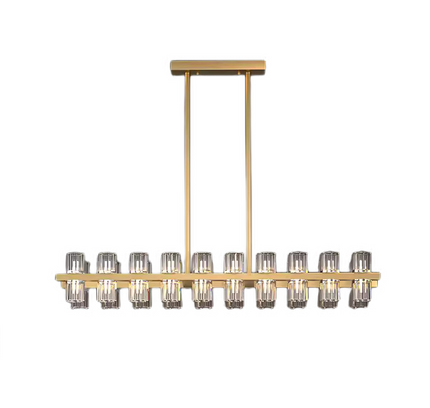 Chandelier TASSE by Rodesigne — brass designer chandelier, custom lighting by RODESIGNE