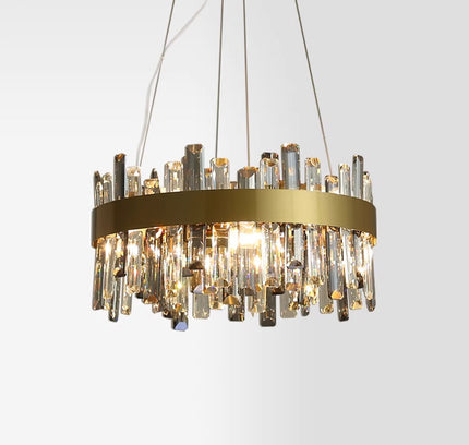 Chandelier CANTARE by Rodesigne — brass designer chandelier, custom lighting by RODESIGNE
