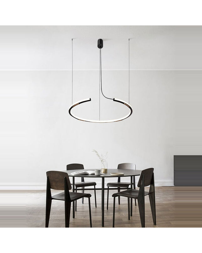 Chandelier TEC CIRCLE by Rodesigne — designer chandelier, custom lighting by RODESIGNE