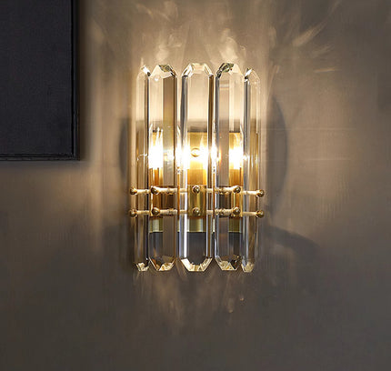 Wall lamp (Sconce) GROTAGE by Rodesigne — brass wall sconce lamp, designer lighting by RODESIGNE