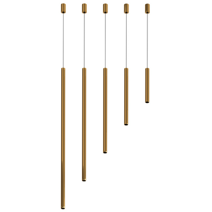 Hanging lamp NONA by Rodesigne — brass modern pendant light, custom designer lighting by RODESIGNE