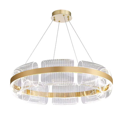 Chandelier GRID by Rodesigne — brass designer chandelier, custom lighting by RODESIGNE