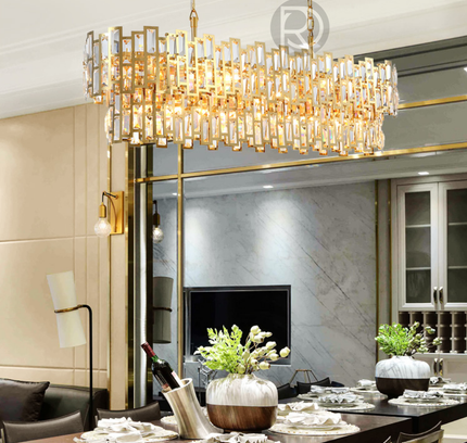 Chandelier ELDORADO by Rodesigne — brass designer chandelier, custom lighting by RODESIGNE