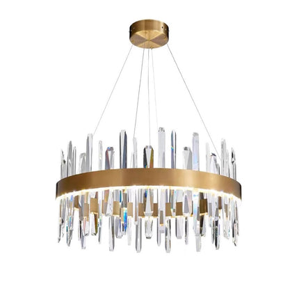 ESTALACTIA chandelier by Rodesigne — brass designer chandelier, custom lighting by RODESIGNE
