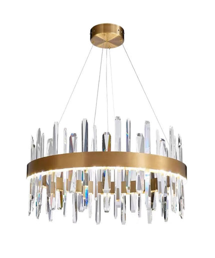 ESTALACTIA chandelier by Rodesigne — brass designer chandelier, custom lighting by RODESIGNE