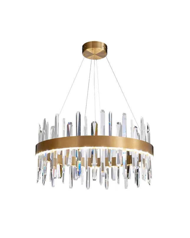 ESTALACTIA chandelier by Rodesigne — brass designer chandelier, custom lighting by RODESIGNE