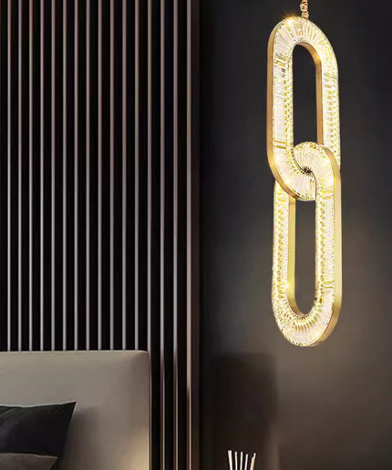 BOUCLE chandelier — Chandeliers by Romatti, view 3