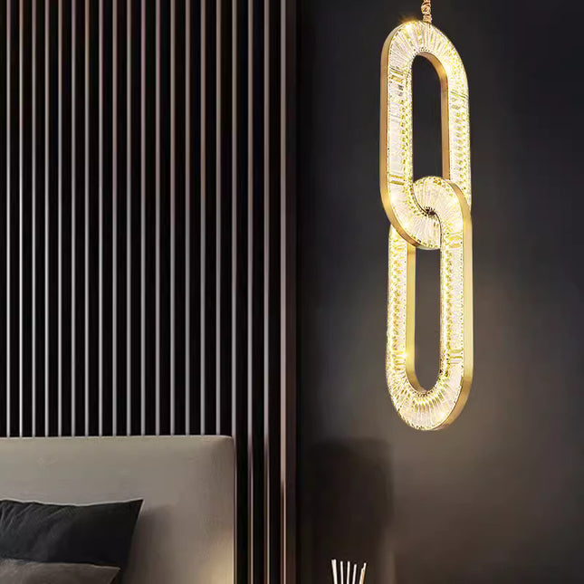 BOUCLE chandelier — Chandeliers by Romatti, view 3
