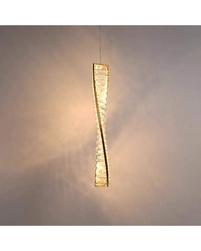 Hanging lamp KELLY by Rodesigne — glass modern pendant light, custom designer lighting by RODESIGNE