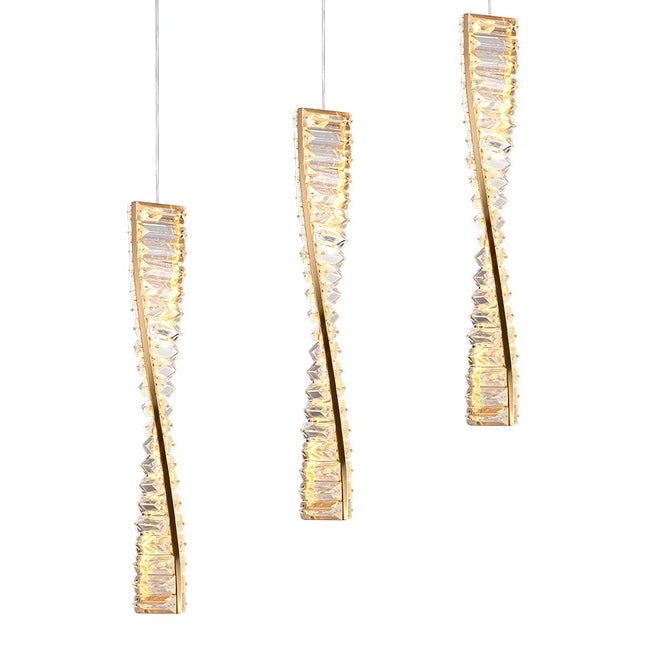 Hanging lamp KELLY by Rodesigne — glass modern pendant light, custom designer lighting by RODESIGNE