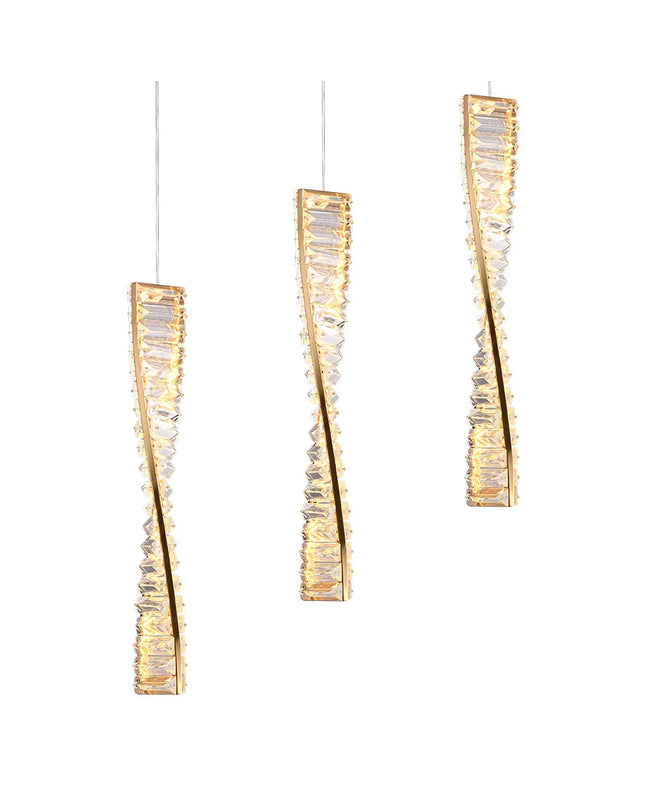 Hanging lamp KELLY by Rodesigne — glass modern pendant light, custom designer lighting by RODESIGNE