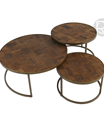 Set of CAMA by Rodesigne coffee tables