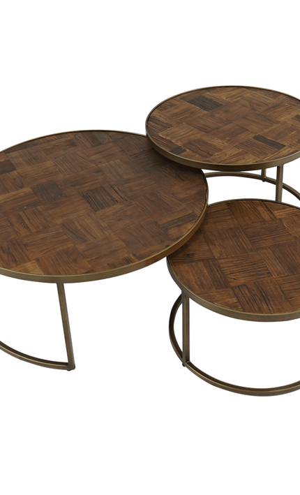 Set of CAMA by Rodesigne coffee tables