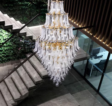 Chandelier BOHEME by Rodesigne — glass designer chandelier, custom lighting by RODESIGNE