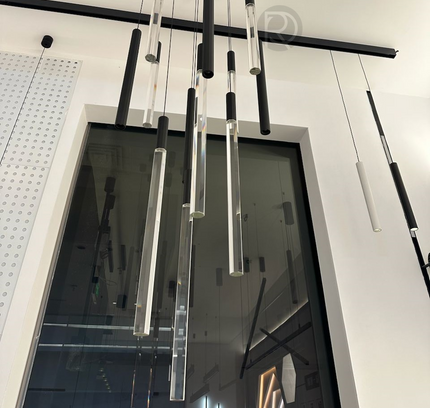Hanging lamp VIDRE by Rodesigne — glass modern pendant light, custom designer lighting by RODESIGNE