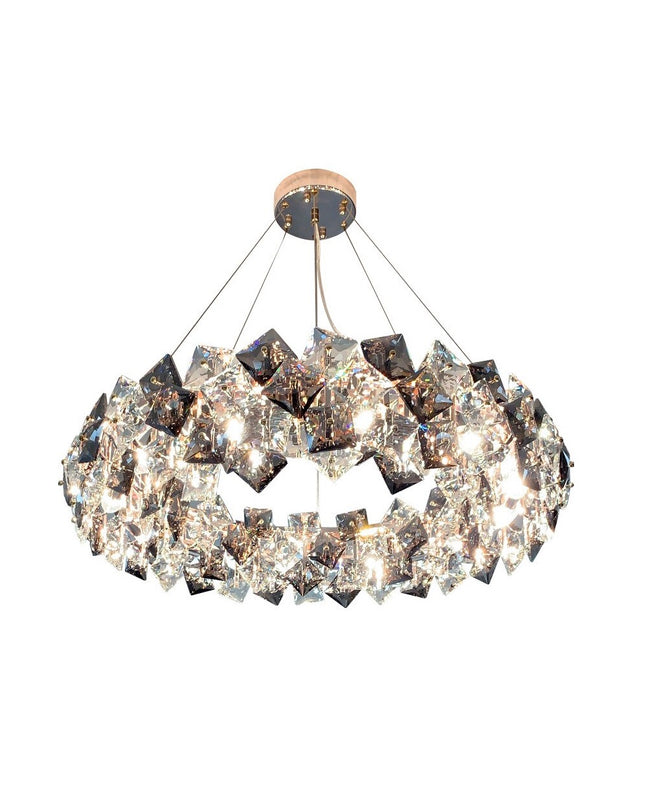 Chandelier MUUSE by Rodesigne — glass designer chandelier, custom lighting by RODESIGNE