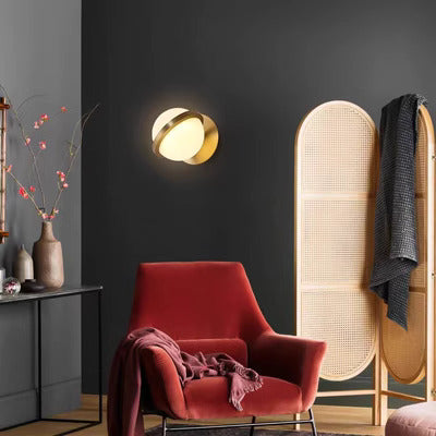 Wall lamp (Sconce) AZIN by Rodesigne — brass wall sconce lamp, designer lighting by RODESIGNE