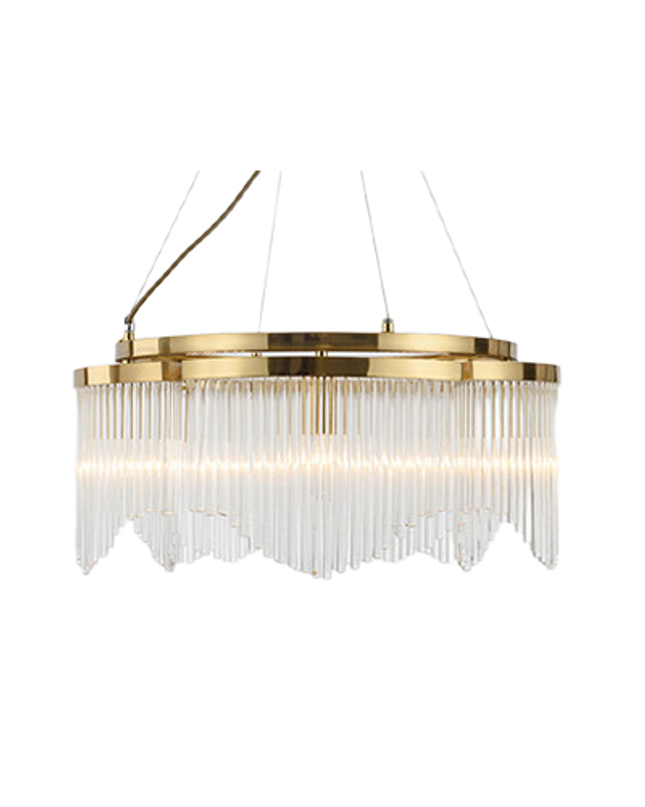 Chandelier TALIRA by Rodesigne — brass designer chandelier, custom lighting by RODESIGNE