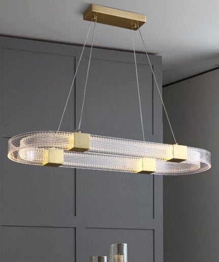 Chandelier WASSER RECT — Chandeliers by Romatti
