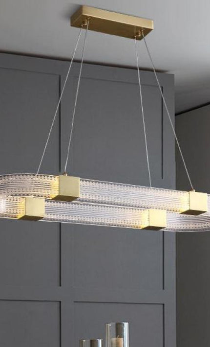 Chandelier WASSER RECT by Rodesigne