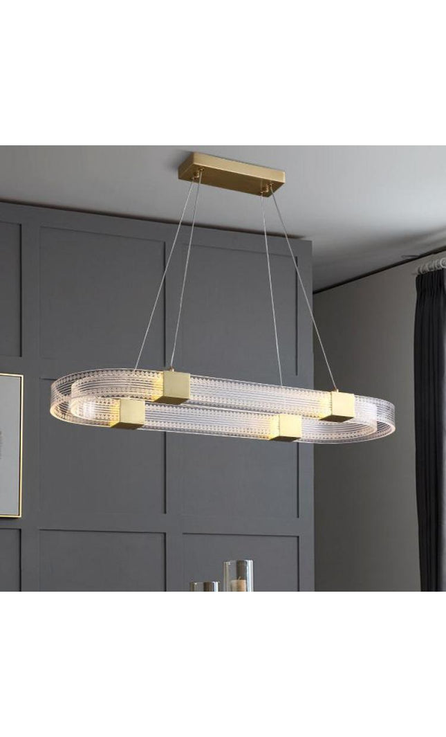 Chandelier WASSER RECT by Rodesigne