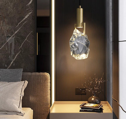 TRISS by Rodesigne pendant lamp — brass modern pendant light, custom designer lighting by RODESIGNE
