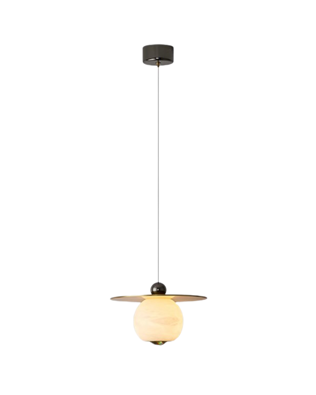 Hanging lamp IVONNE by Rodesigne — glass modern pendant light, custom designer lighting by RODESIGNE
