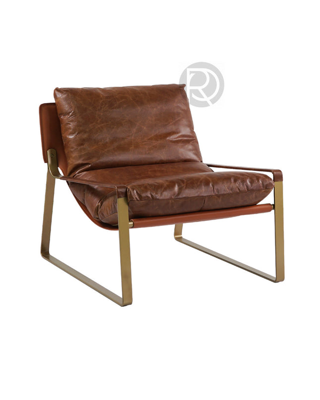 FELICITA by Rodesigne armchair — brass designer armchair, custom furniture by RODESIGNE