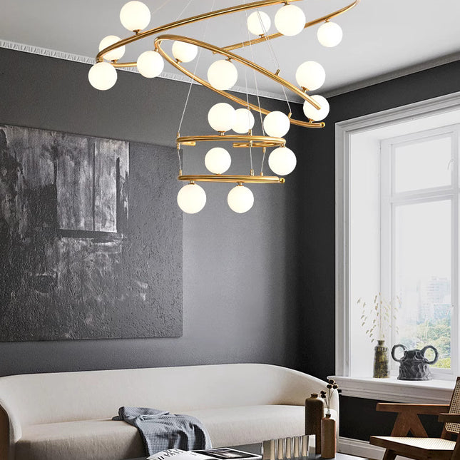 Chandelier LANDE — Chandeliers by Romatti, view 5