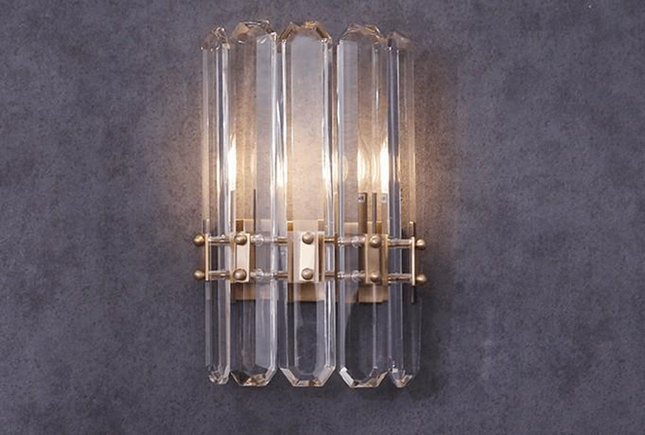 Wall lamp (Sconce) GROTAGE by Rodesigne — brass wall sconce lamp, designer lighting by RODESIGNE