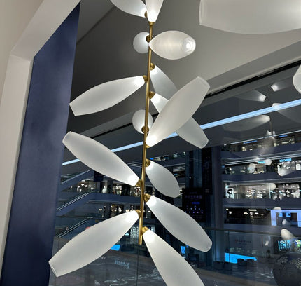 Pendant lamp GEM by Rodesigne — brass modern pendant light, custom designer lighting by RODESIGNE