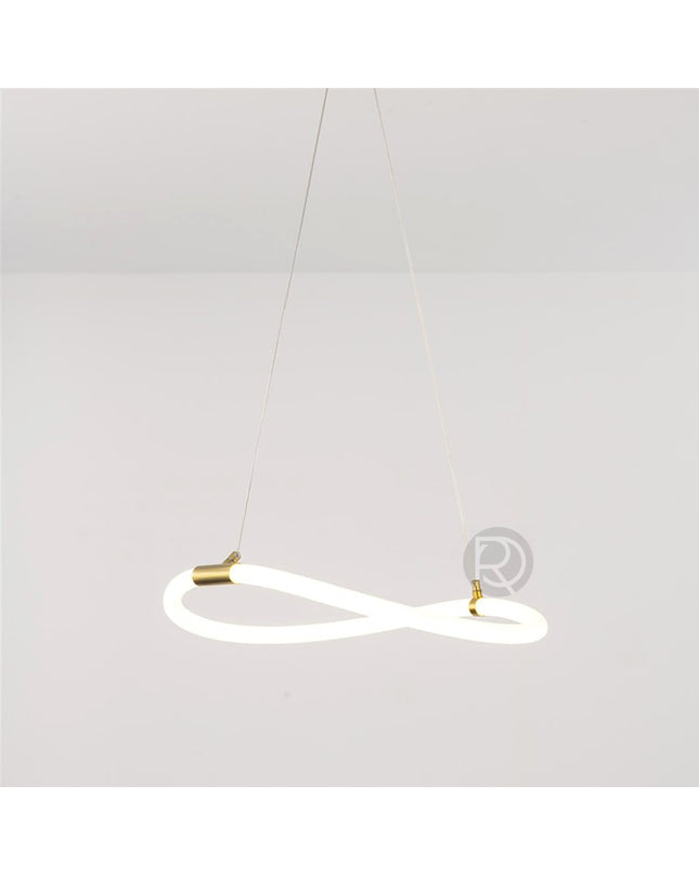 Chandelier TRACER SIMPLE by Rodesigne — brass designer chandelier, custom lighting by RODESIGNE