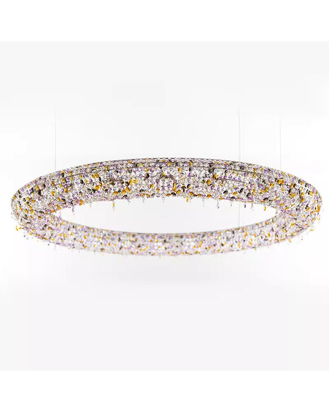 Chandelier LUKSE by Rodesigne — glass designer chandelier, custom lighting by RODESIGNE