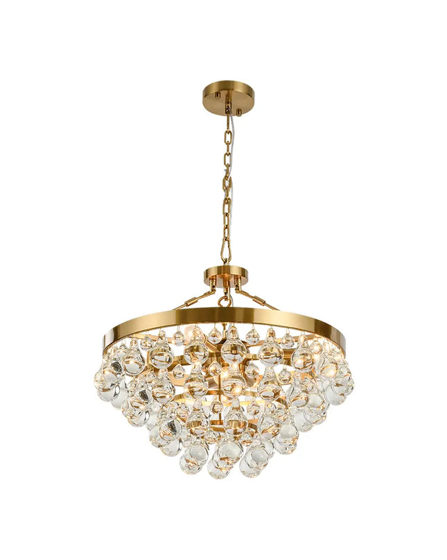 Chandelier ROFEN by Rodesigne — brass designer chandelier, custom lighting by RODESIGNE