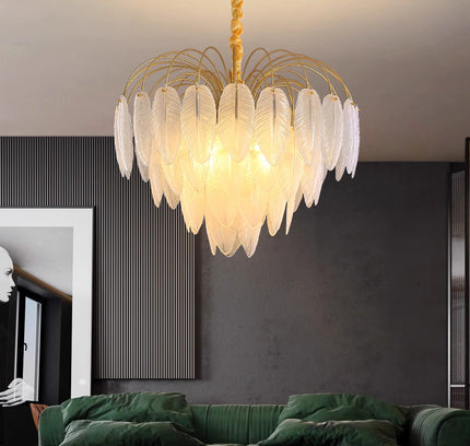 FIN by Rodesigne chandelier — brass designer chandelier, custom lighting by RODESIGNE