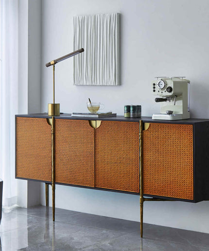 Cabinet QUE by Rodesigne — brass designer cabinet, custom furniture by RODESIGNE