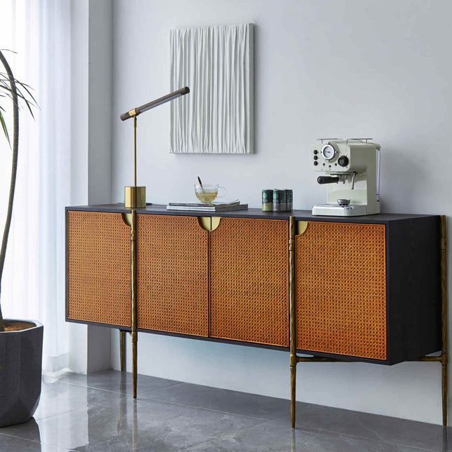 Cabinet QUE by Rodesigne — brass designer cabinet, custom furniture by RODESIGNE