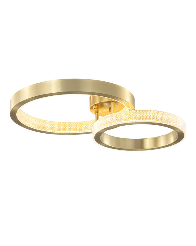 Ceiling lamp HALO by Rodesigne — brass ceiling light fixture, designer lighting by RODESIGNE