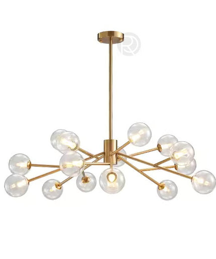 BOULE chandelier by Rodesigne — brass designer chandelier, custom lighting by RODESIGNE